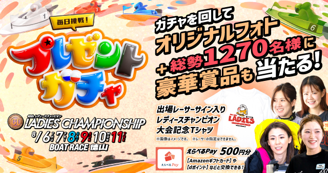随時実施中！お得に楽しいボートレースのキャンペーン