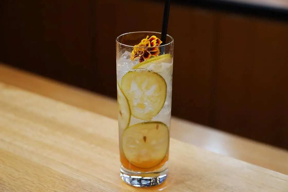 A very tasty lemon soda