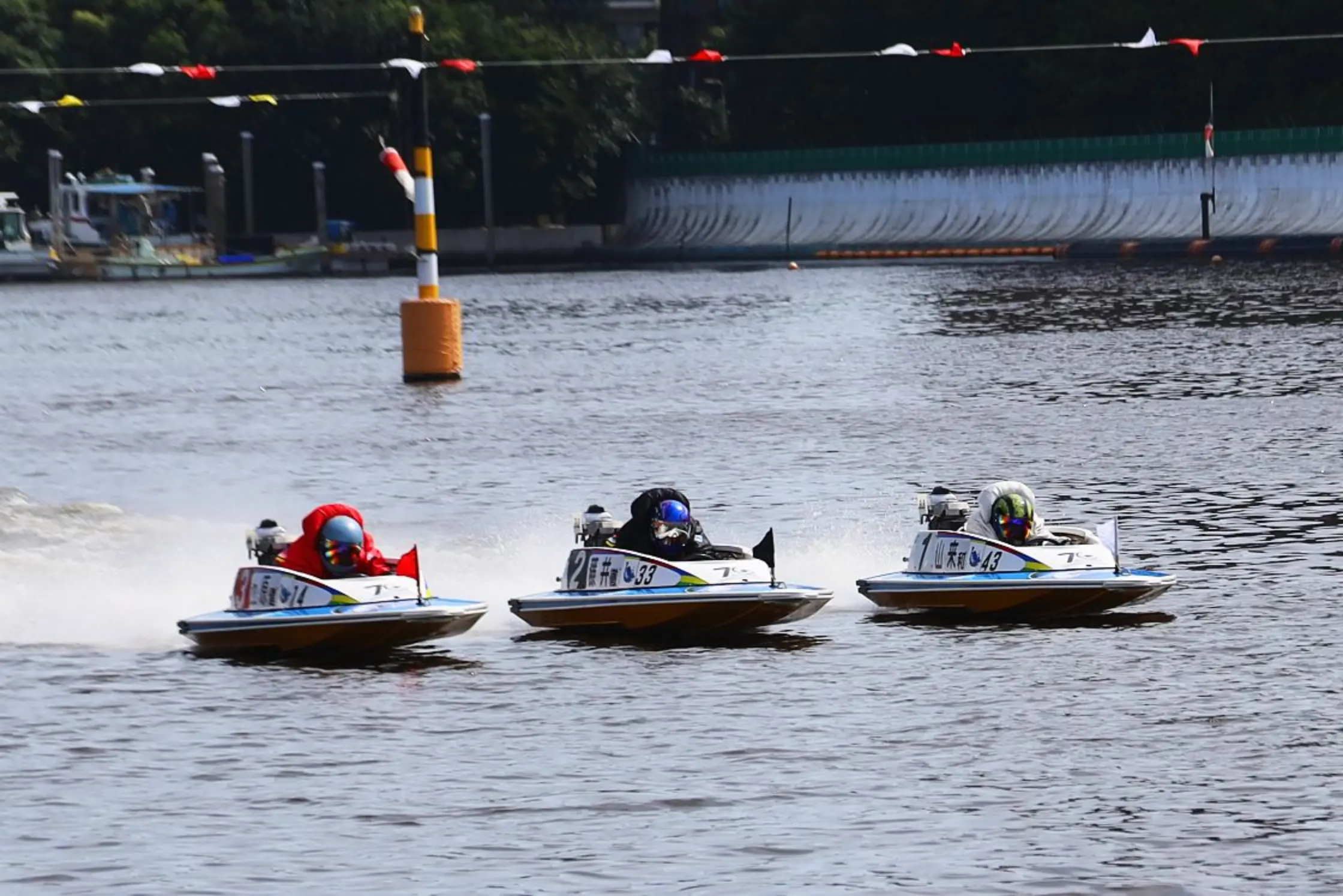 Race in progress