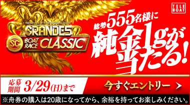 【テレボート会員限定】GRANDE5キャンペーン　開催中！