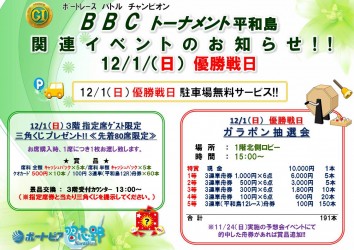 ＰＧⅠバトルチャンピオントーナメント平和島